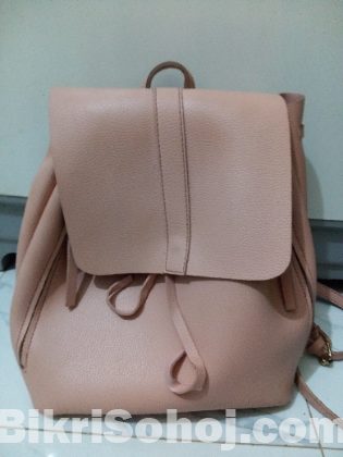 Zara Pink backpack